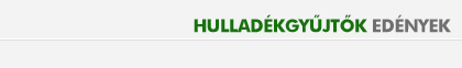 Hulladékgyűjtő Edények