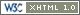 Valid XHTML code